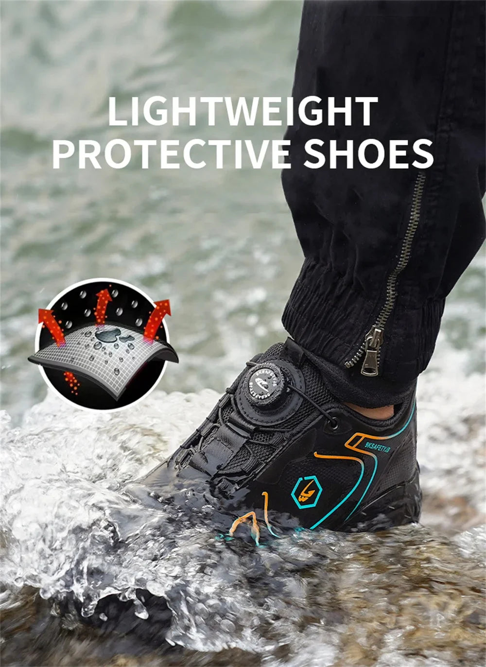 Steel Toe Work Shoes for Men