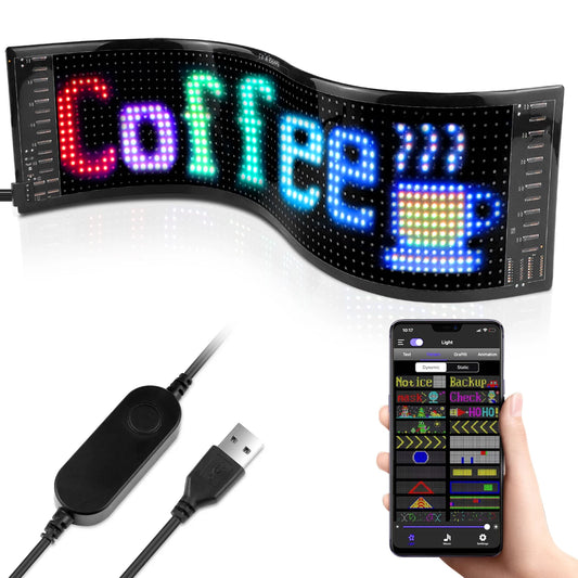 Programmable Display Car Control Logo Light
