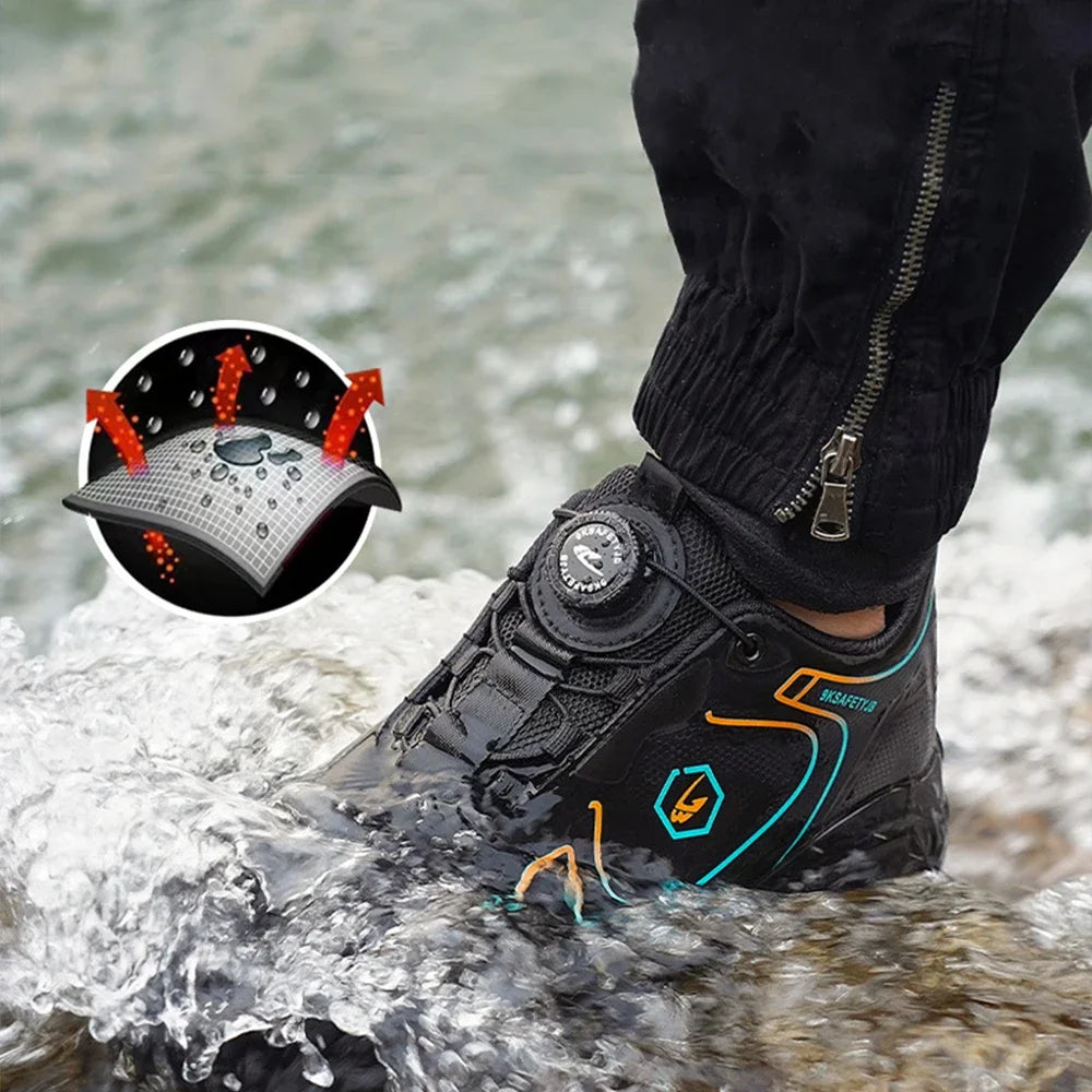Steel Toe Work Shoes for Men