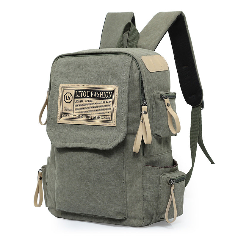 Canvas Leisure Sports Travel Backpack