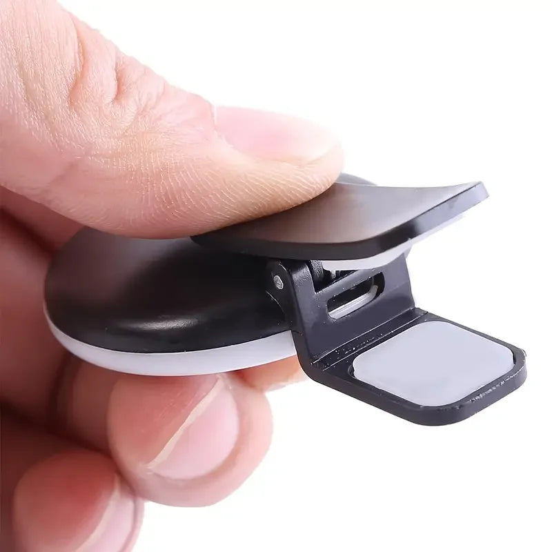 Portable mini selfie ring light clip-on USB rechargeable