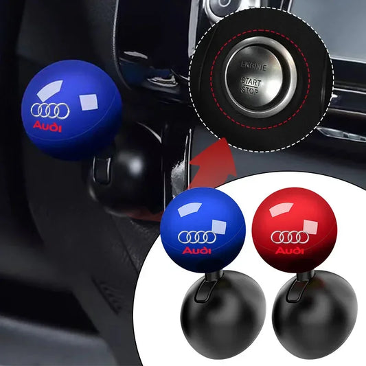 Creative Lifting Lever Type Car Start Ignition Stop Push Button Cover For Audi A4 A3 A5 A6 A7 A8 Q3 Q5 Q7 Q8 B5 B6 B7 B8 Sline