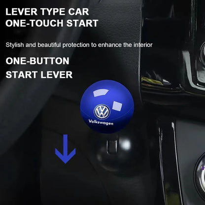 Car One Click Start Button Joystick Car Engine Start Stop Button Joystick For Volkswagen B7 B6 B5 Golf 5 6 Polo Passat CC Jetta