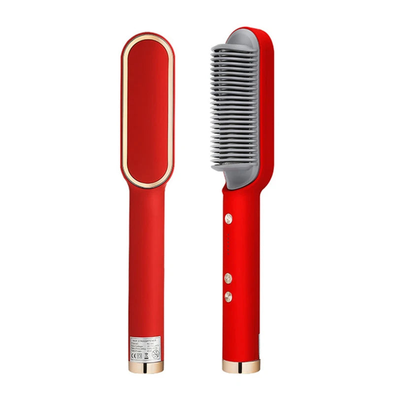Hair Straightener Hot Comb Curling Iron Multi-speed